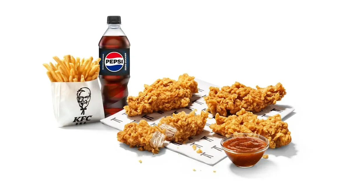 4 Crispys Menü