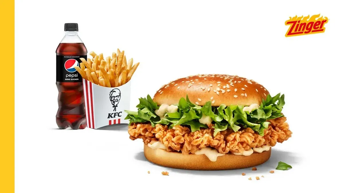 Classic Zinger Burger Menü