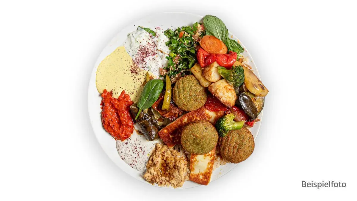 78. Vegetarian Plate