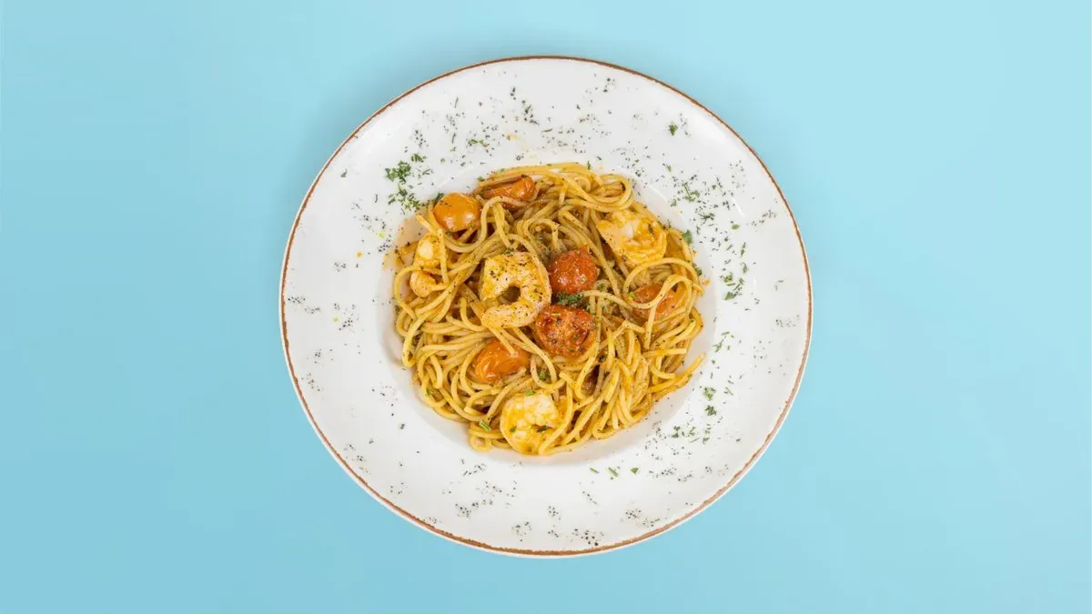 55. Spaghetti Gamberi