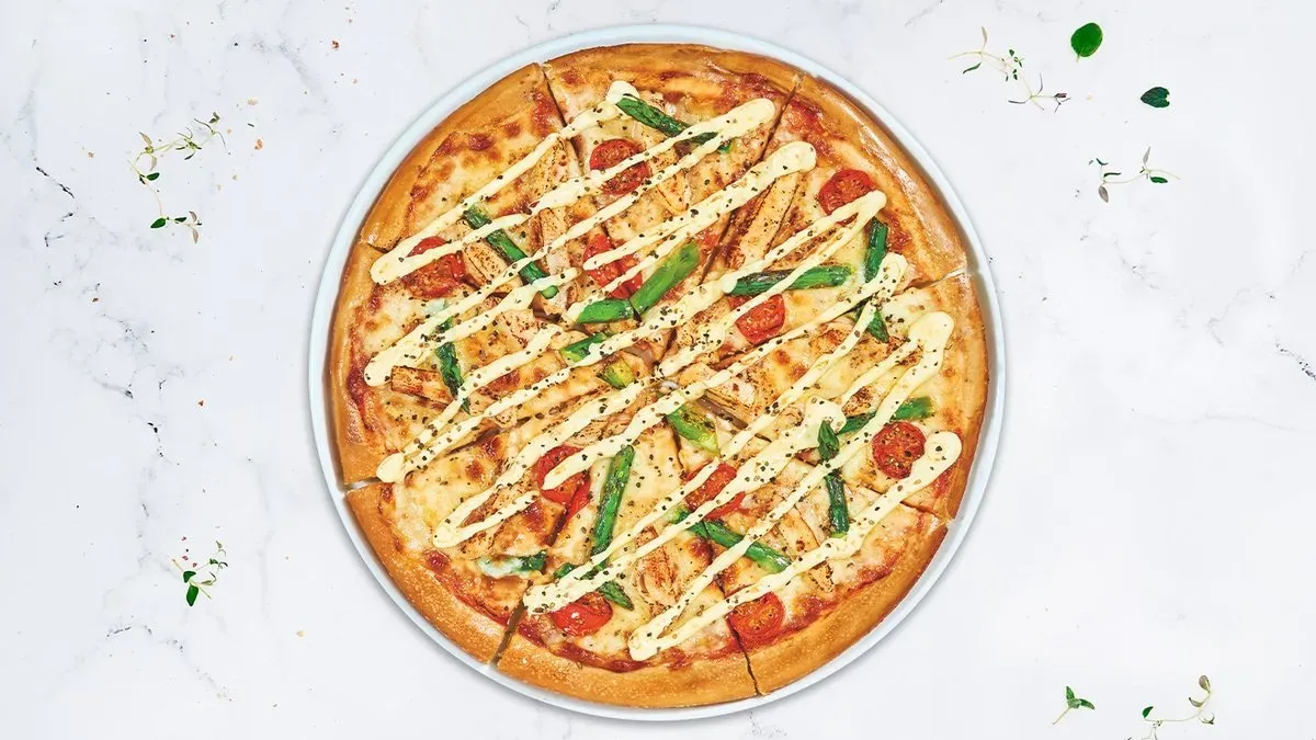 Pizza Chicken & Spargel Deluxe