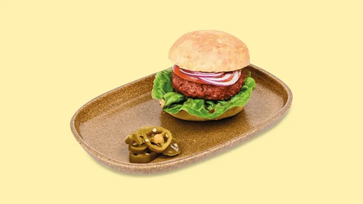 No Meat Burger