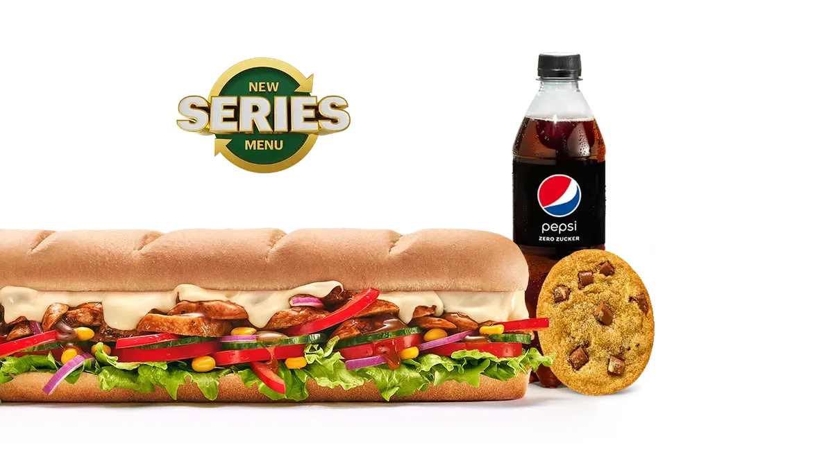 Plant-Based Legendary Teriyaki 30-cm-Sub Sparmenü