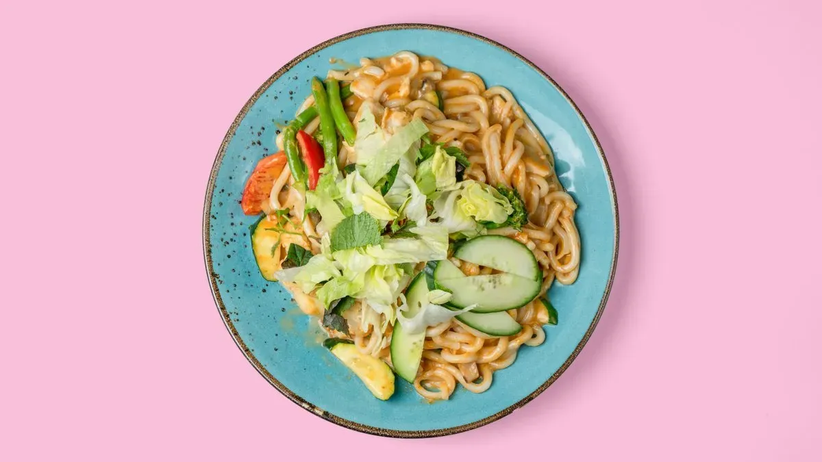 6. Udon Peanut Curry