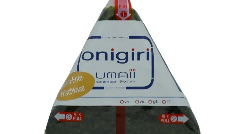 Onigiri Sesam-Ente-Frischkäse