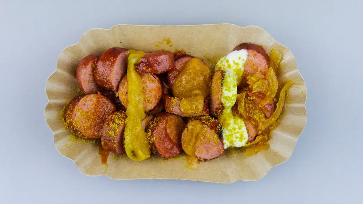 Currywurst vom Rind