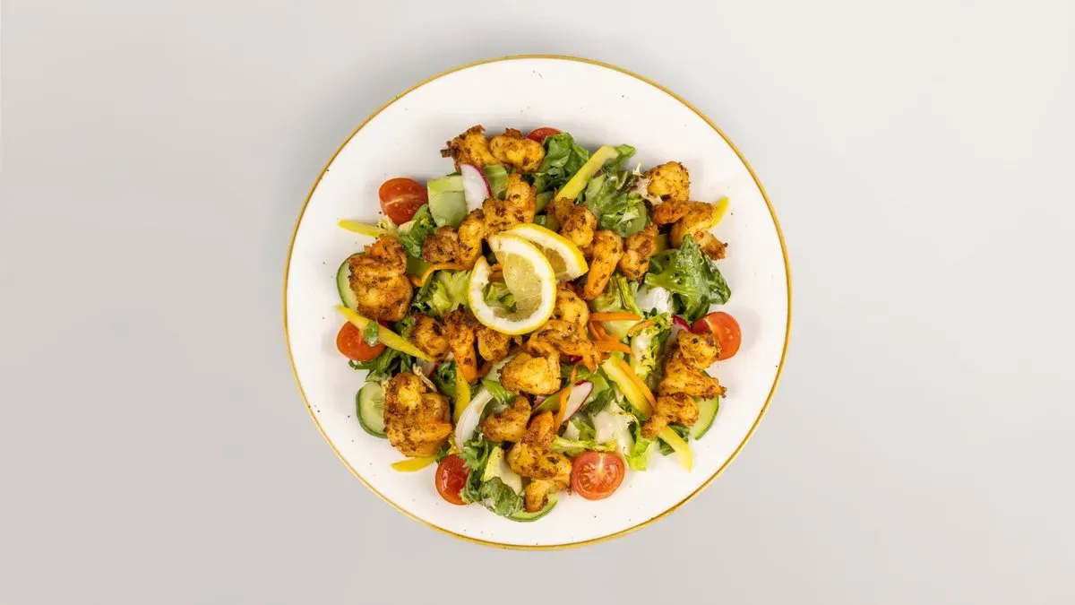 93. Gegrillte Garnelenspieße