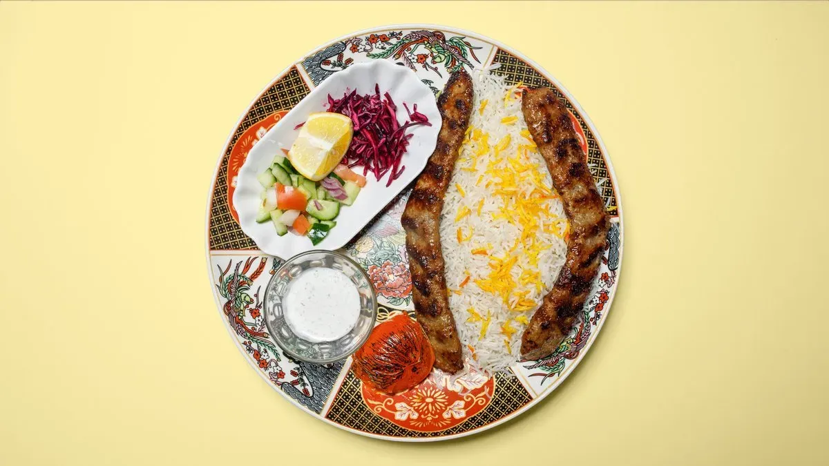 Kubideh with Rice