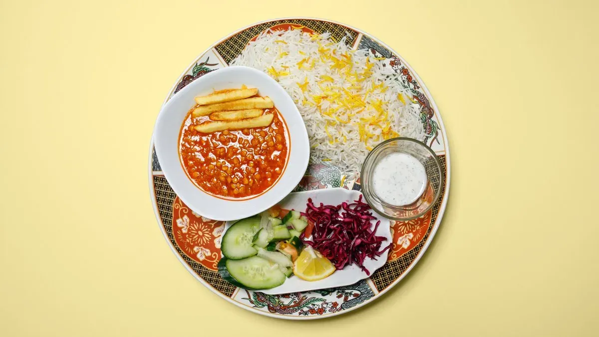 Vegan Qema with Rice
