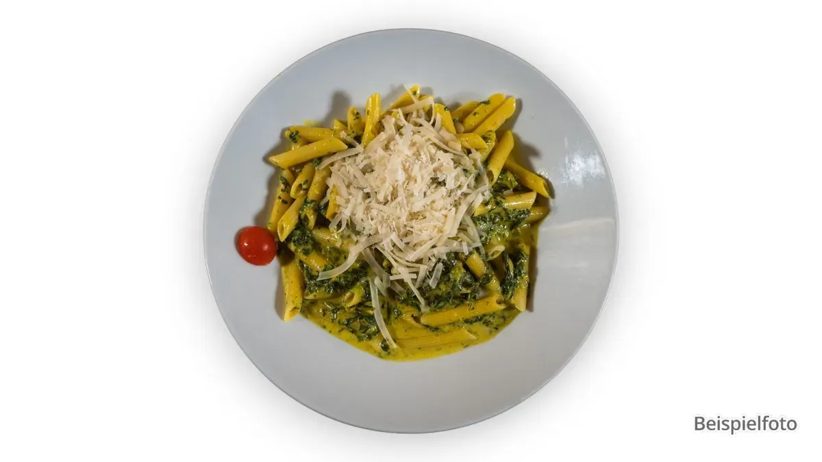 147. Penne Gorgonzola e Spinaci