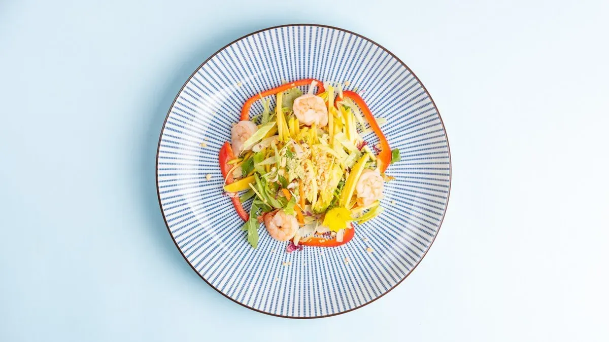 S20. Mango-Garnelen Salat