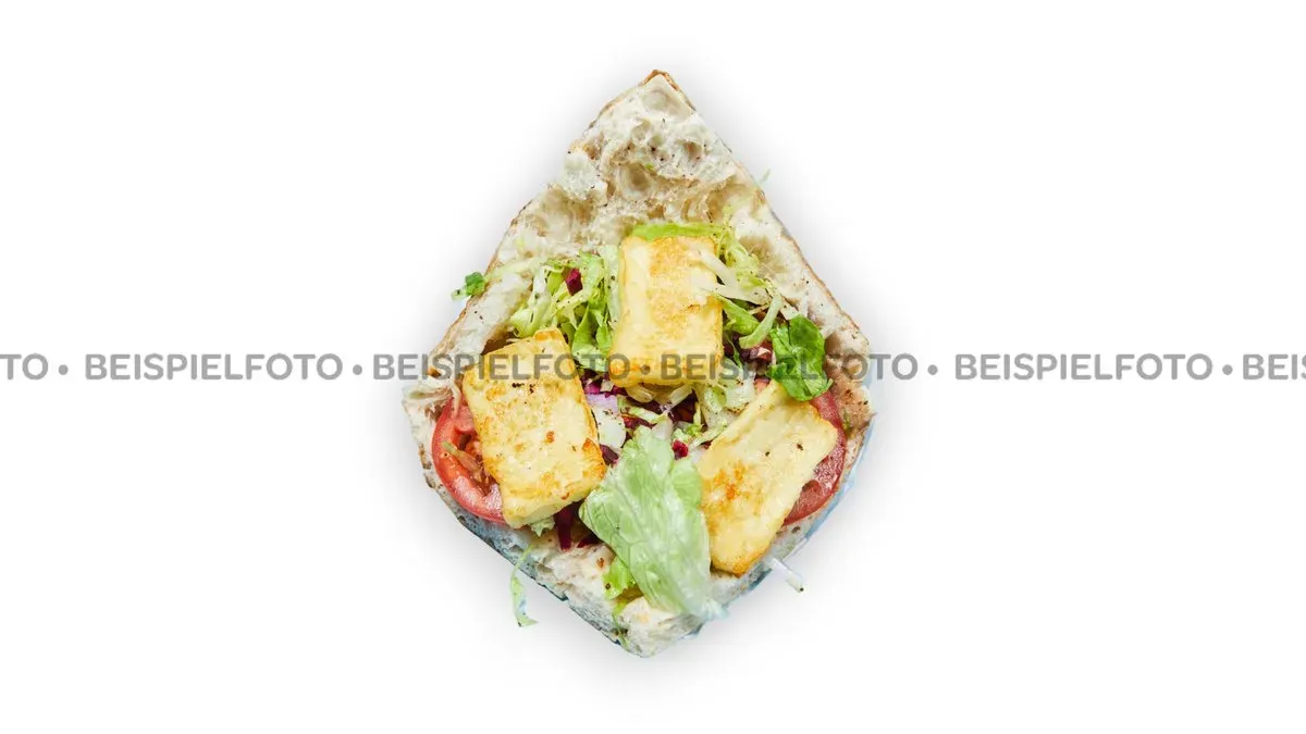 50. Döner with Halloumi