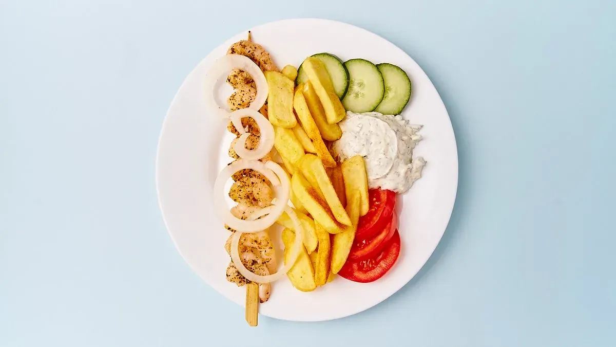 Kinder Scampi-Teller