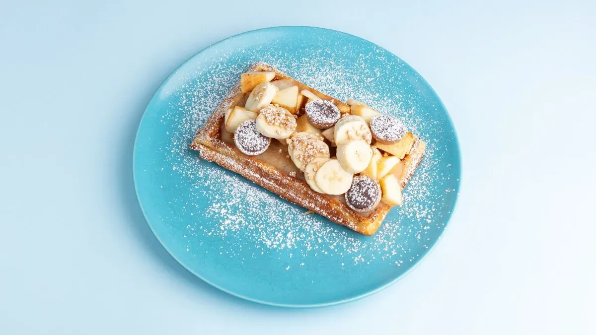 Waffle Apple Strudel