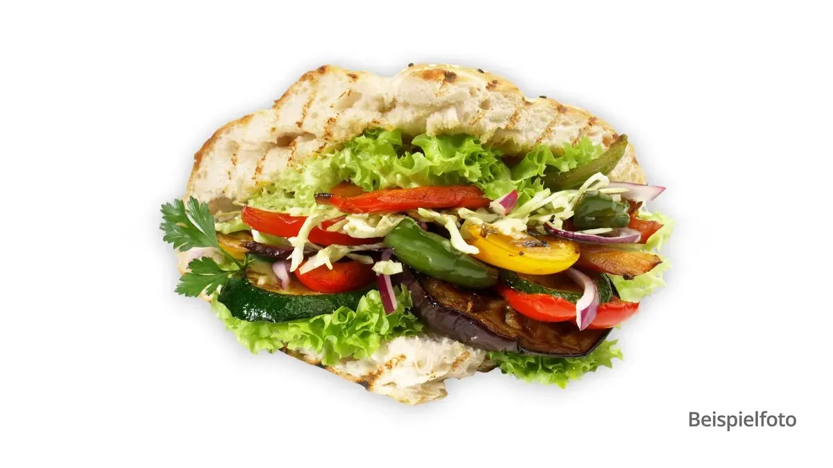 51. Vegetarian Döner with Falafel