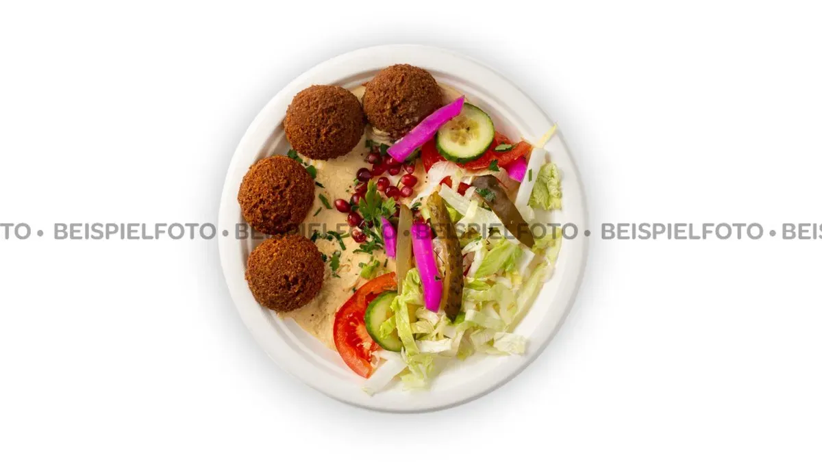 53. Vegetarian Falafel Plate