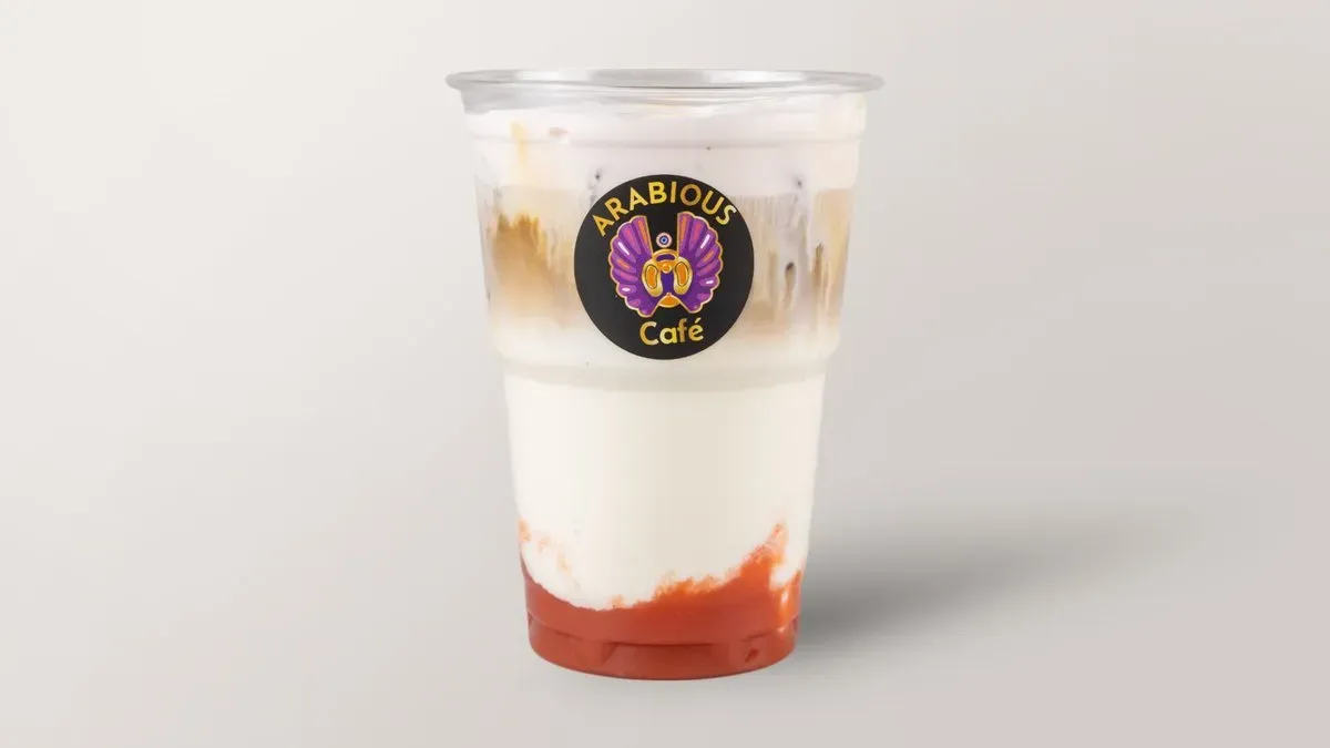 Iced Strawberry Latte