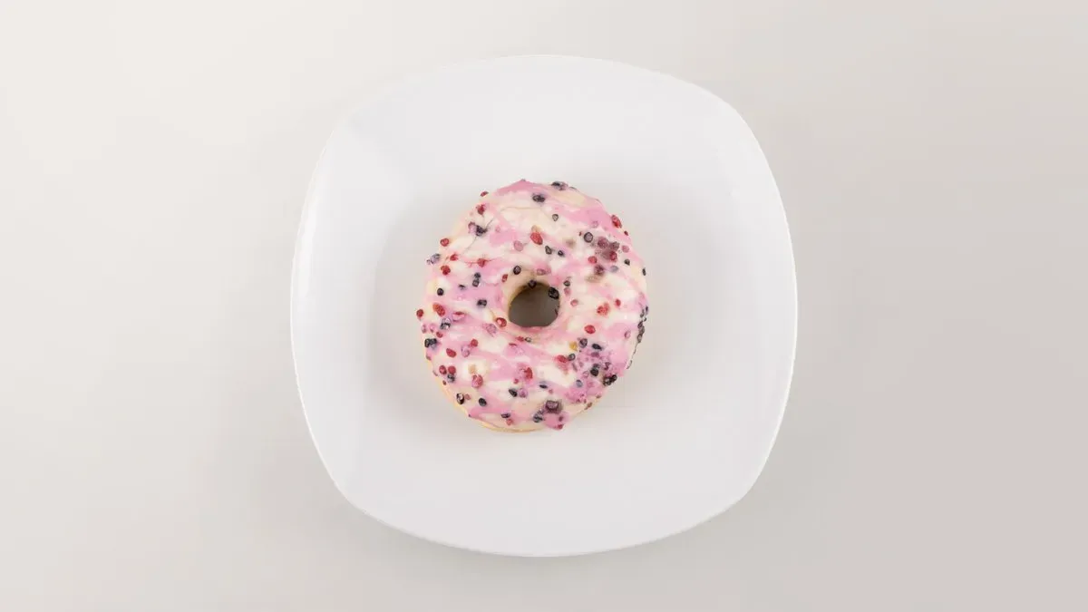 Raspberry Donut