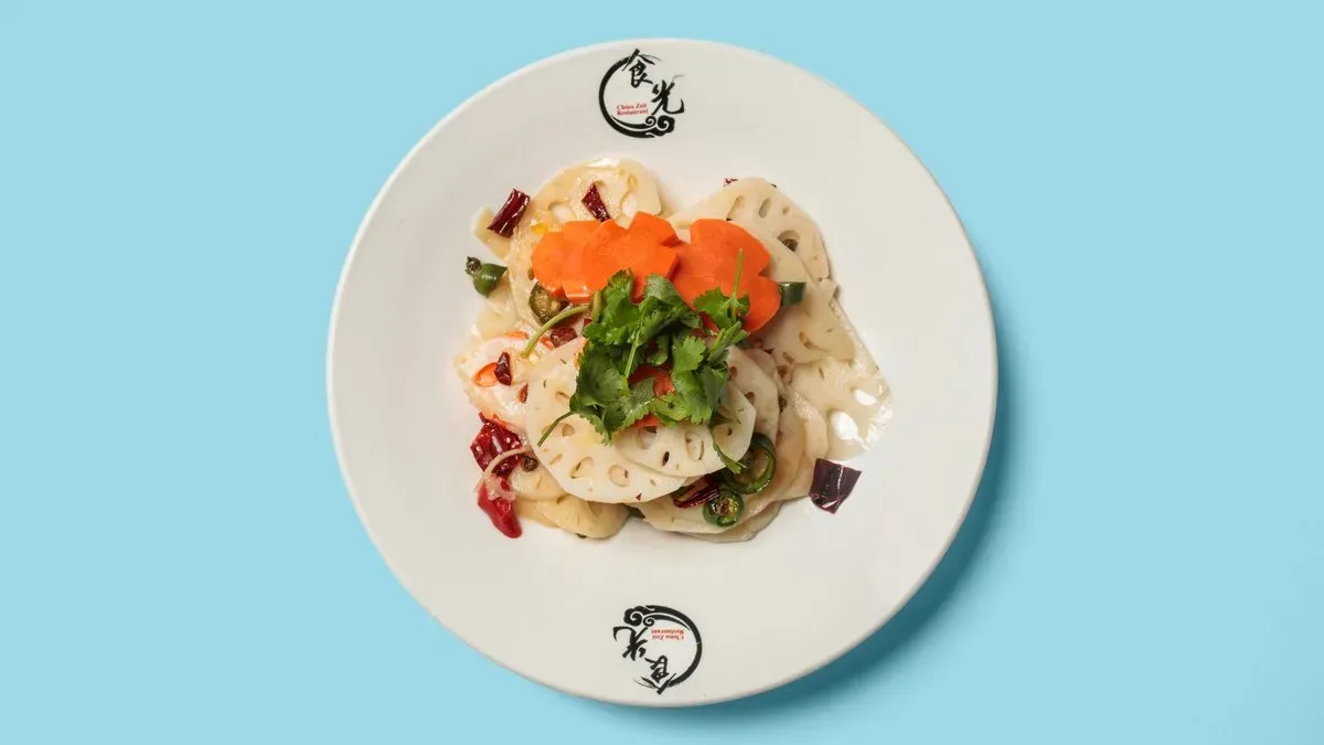 8. Lotus Root Salad