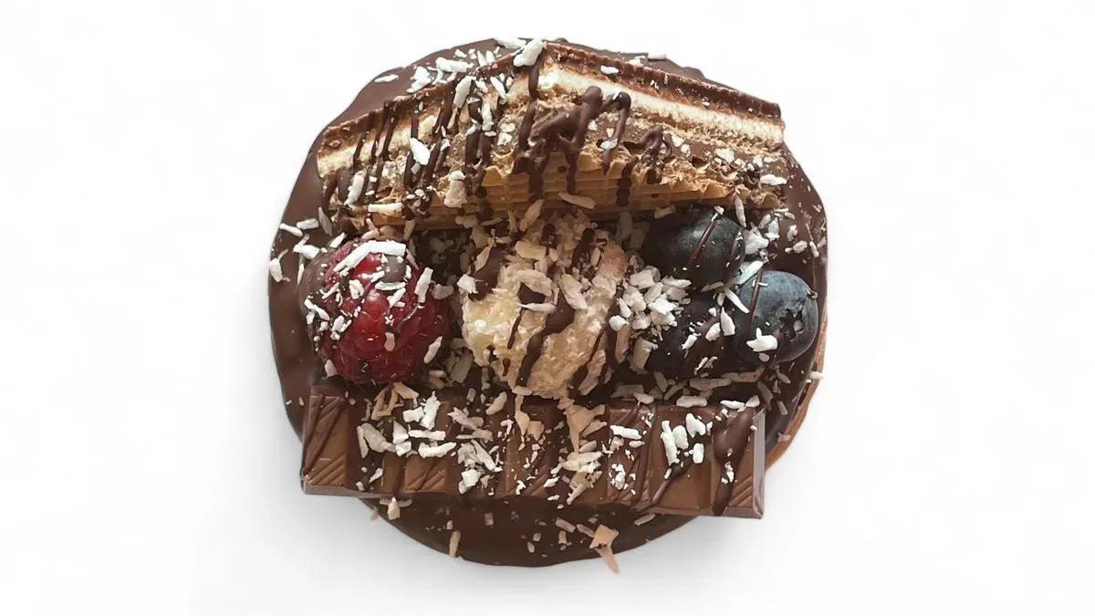 Crown Donut Knoppers, Raffaello und Kinder Schokolade