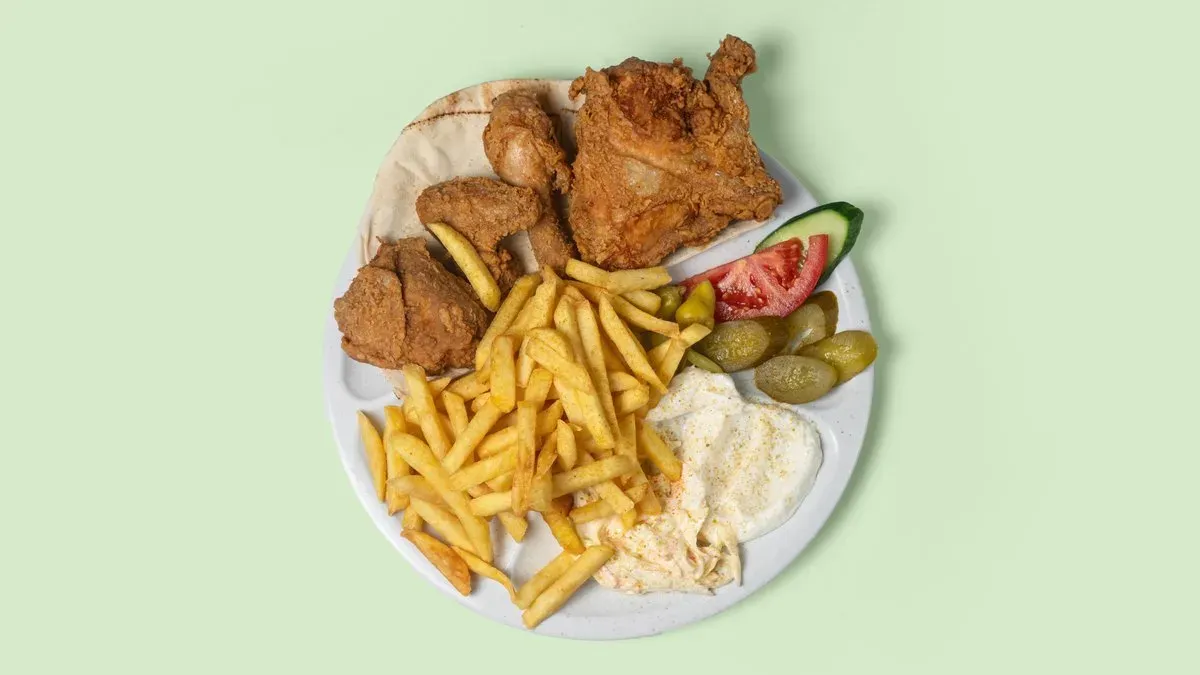 Fried Half Chicken