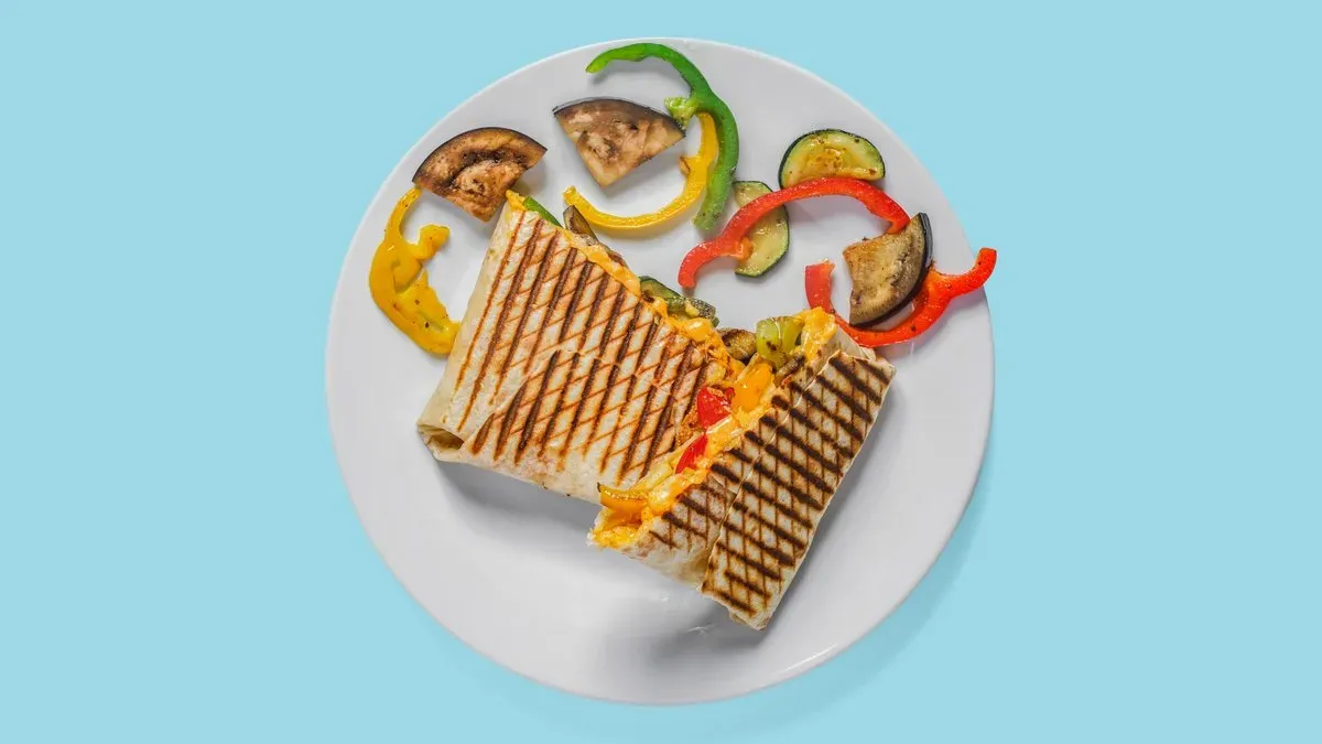 Vegetarischer Taco