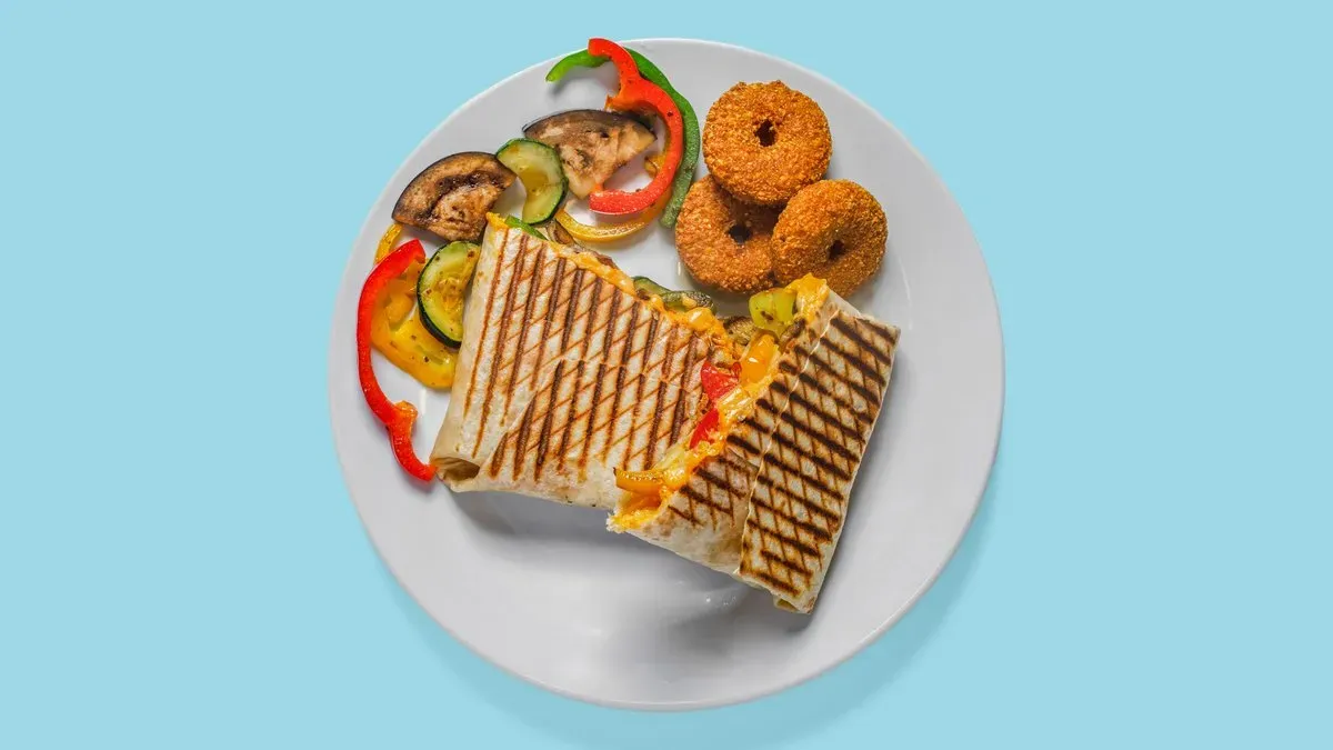 Veganer Taco