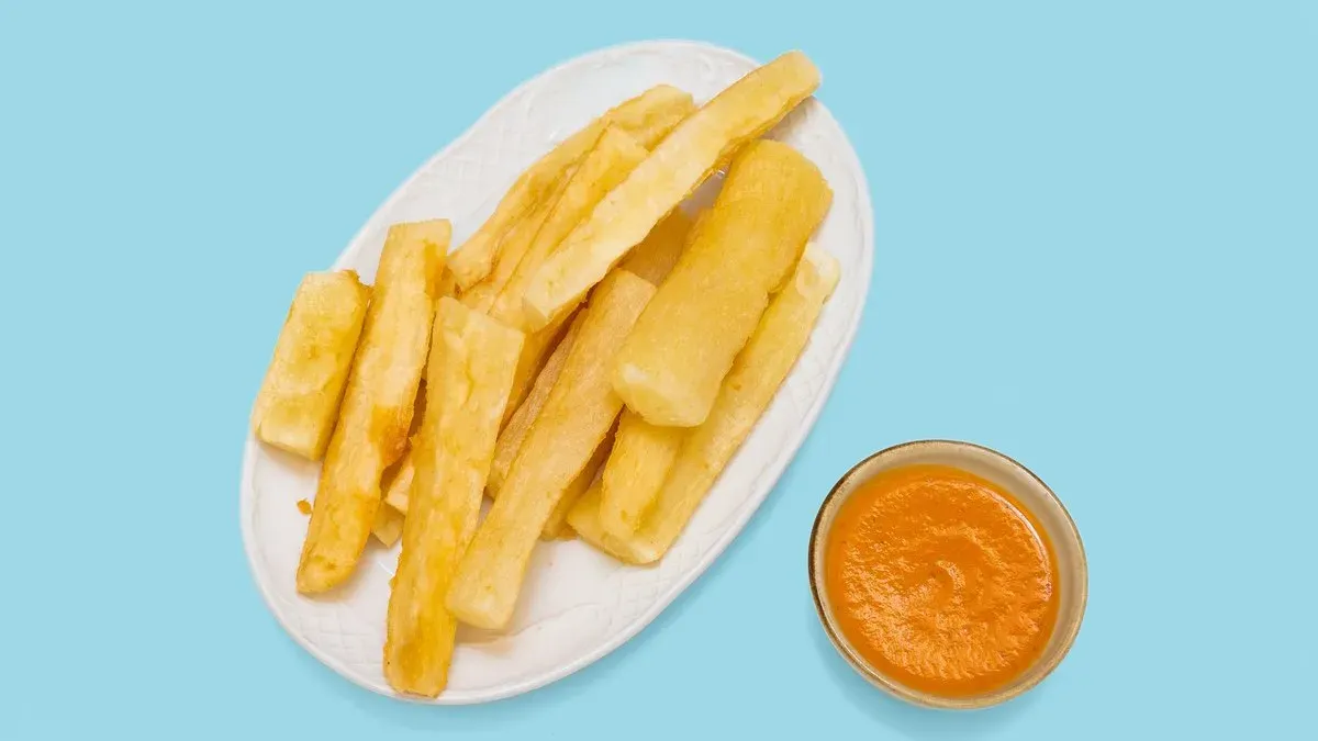 Yuca Frita Frittierter Maniok