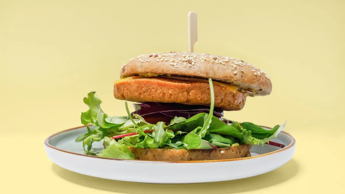 Vegan in the Orient Burger