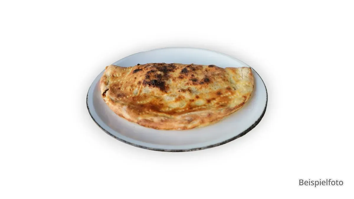 117. Pizza Calzone Vegetarian