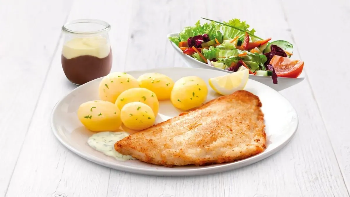 Plus Menu: Grilled Plaice Fillet