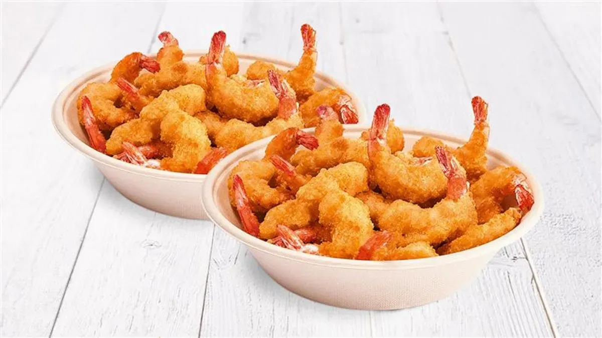 2x shrimp bucket