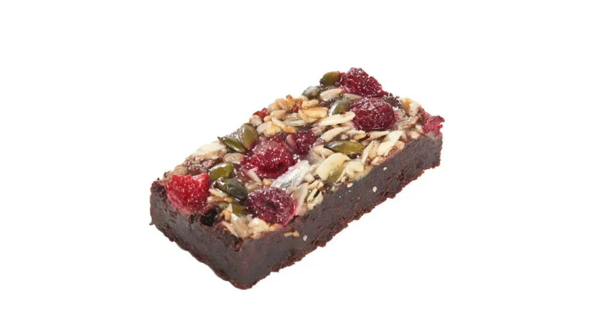 Himbeer Mandel Brownie