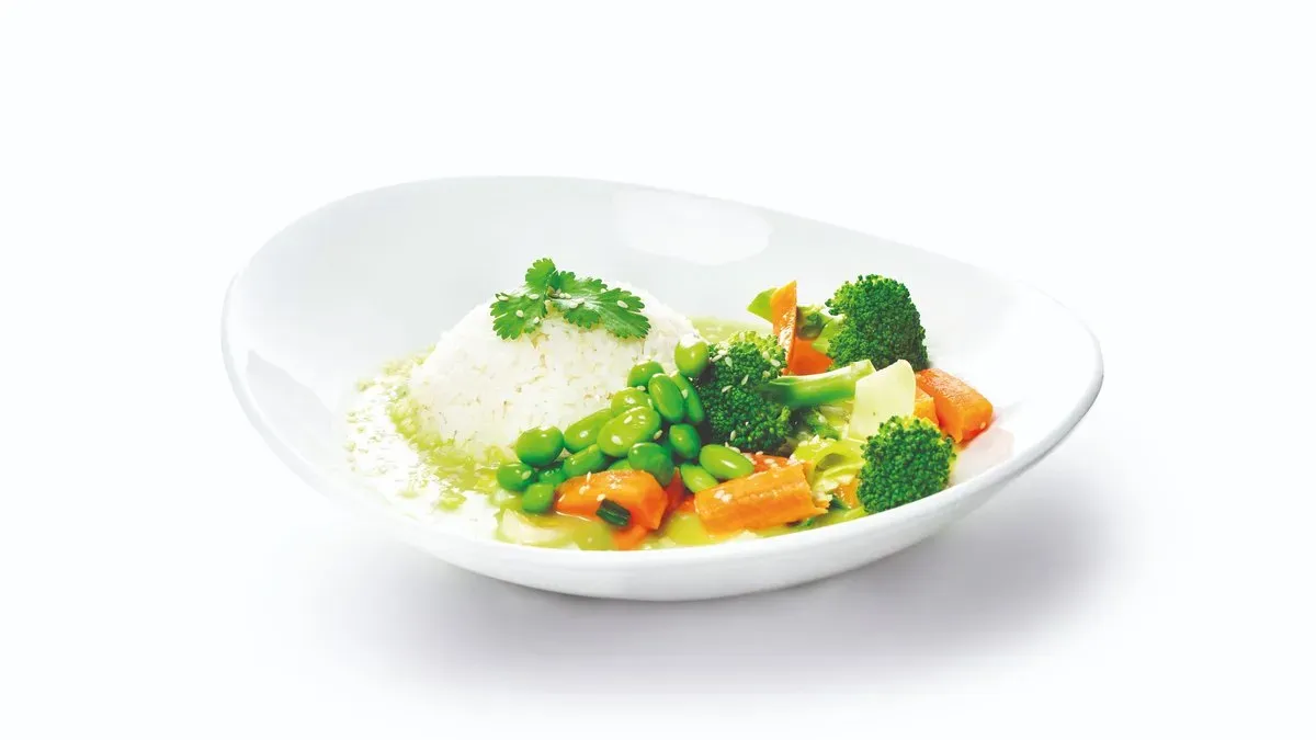 Vegan Curry Menü