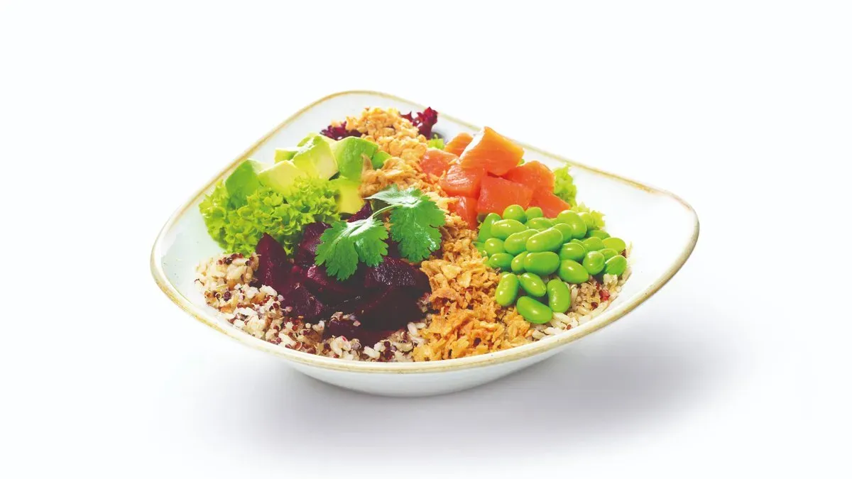 Lachs Avocado Bowl