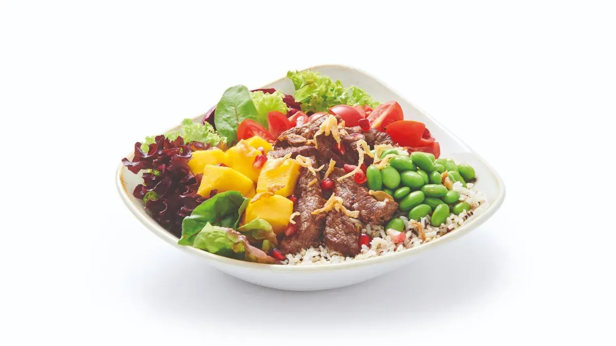 Crunchy Beef Bowl