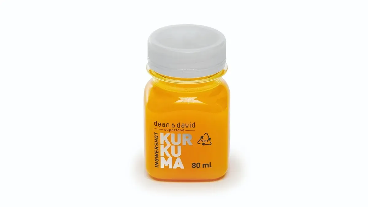 Ingwer Superfood Shot Kurkuma 0,08l