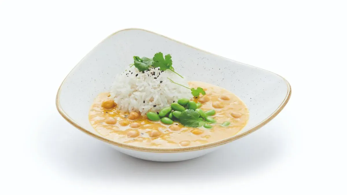 Korma Curry Veggie Menü