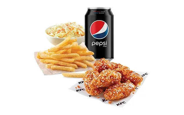 5 California Wings + Üdítő (0,33l) + Normál Sült Brugonya + Káposztasaláta