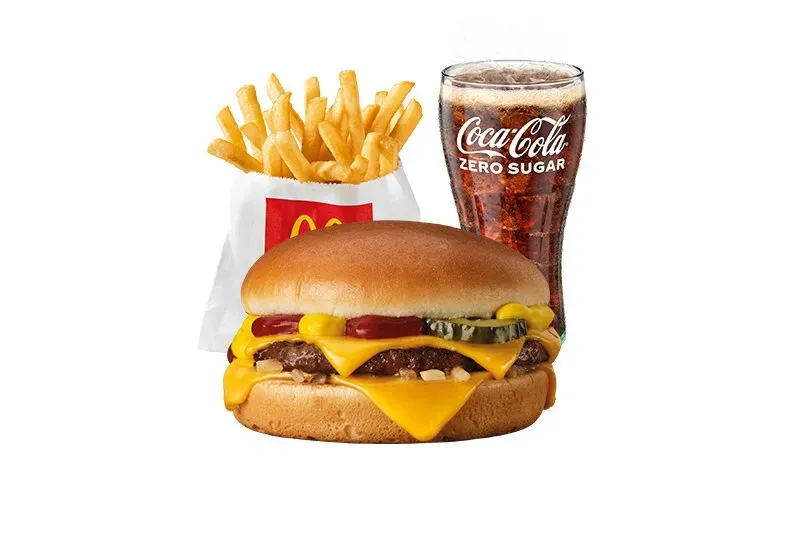 Extra Cheesy McMoment® menü