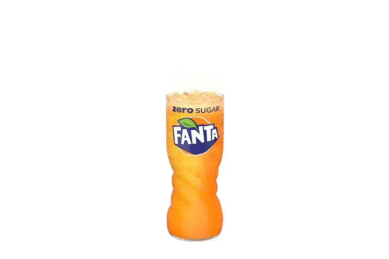 Fanta Narancs Zero 0,25l - Édesítőszerekkel, fenilalanin-forrást tartalmaz