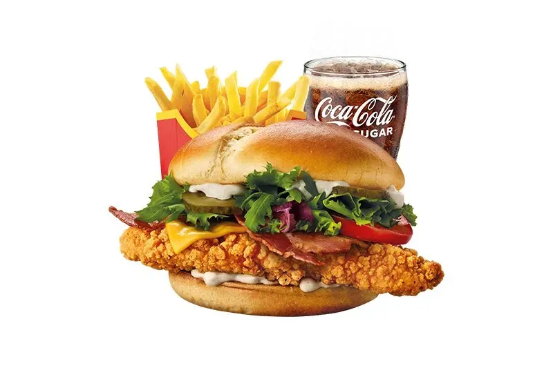 McCrispy Deluxe McMenü