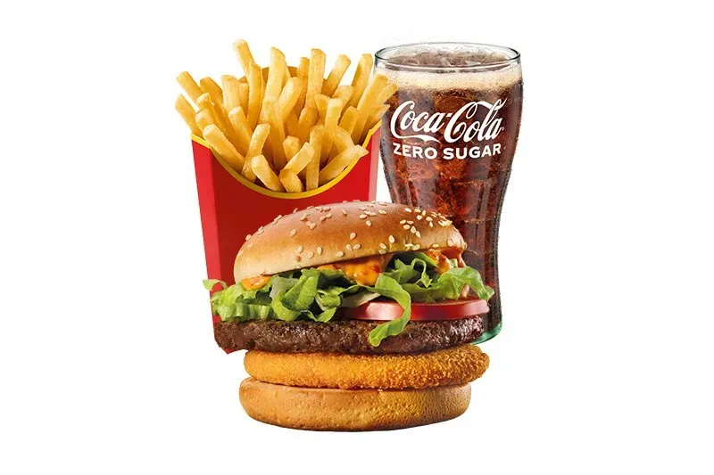 Erős Pistás Marhaburger McMenü Plusz