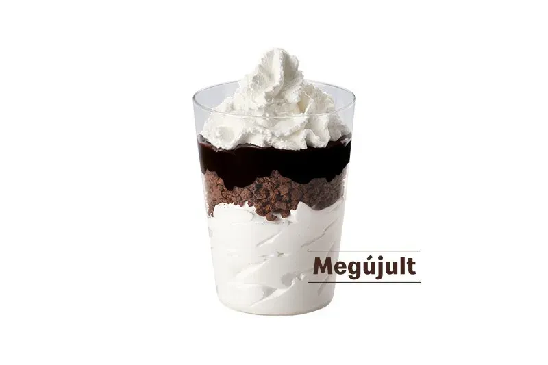 Super McFreeze® csokoládéízű öntettel