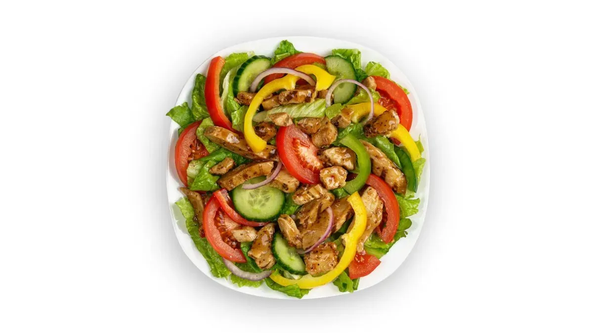 Csirke Teriyaki saláta