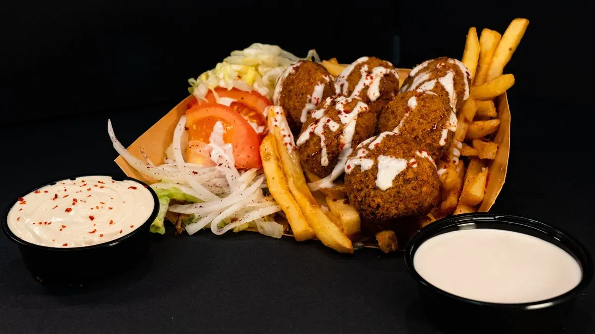 Falafel Tál (Nagy)