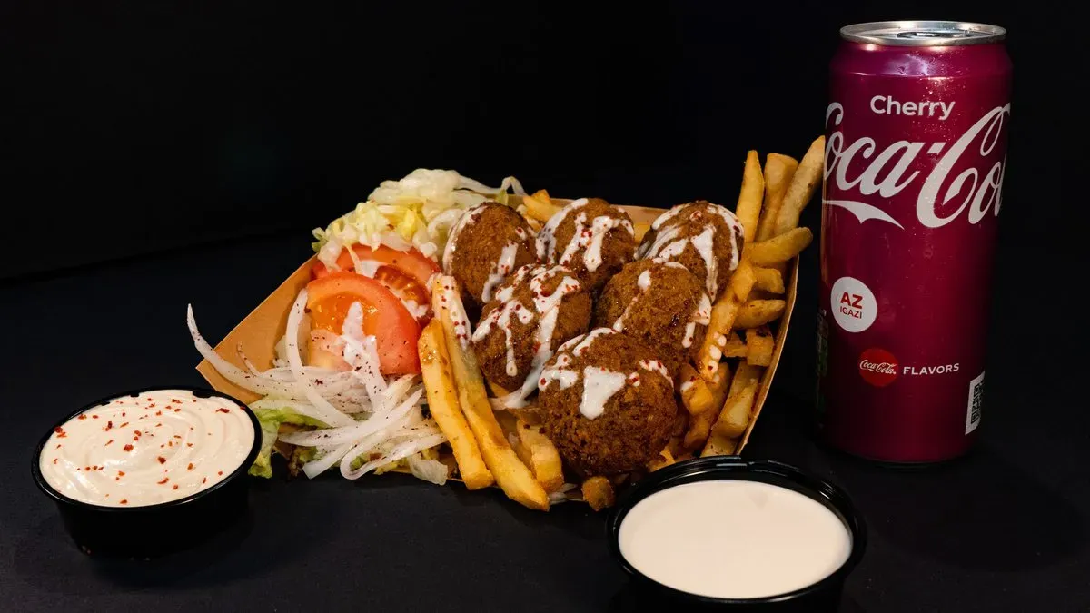 Falafel Tál Menü (Kicsi)