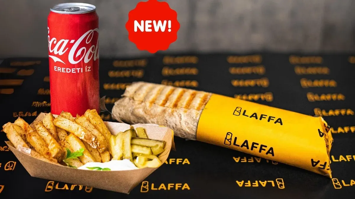 Laffa Mix (Shawarma + Falafel) Menü