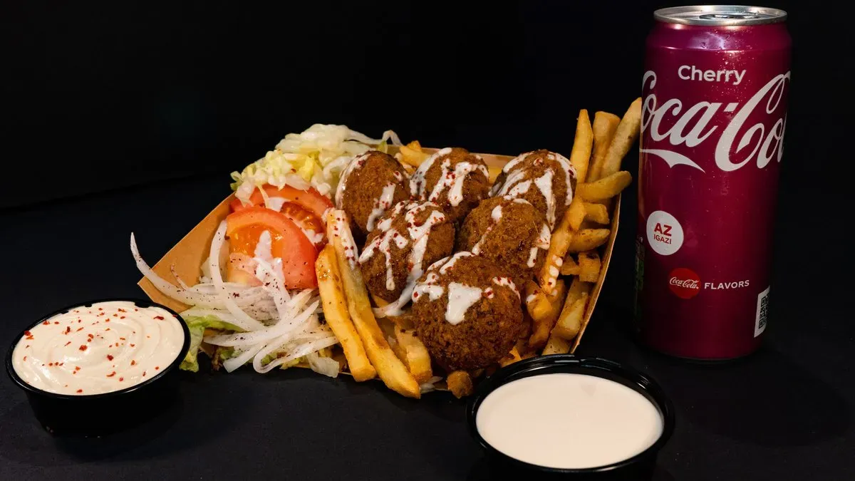 Falafel Tál Menü (Nagy)