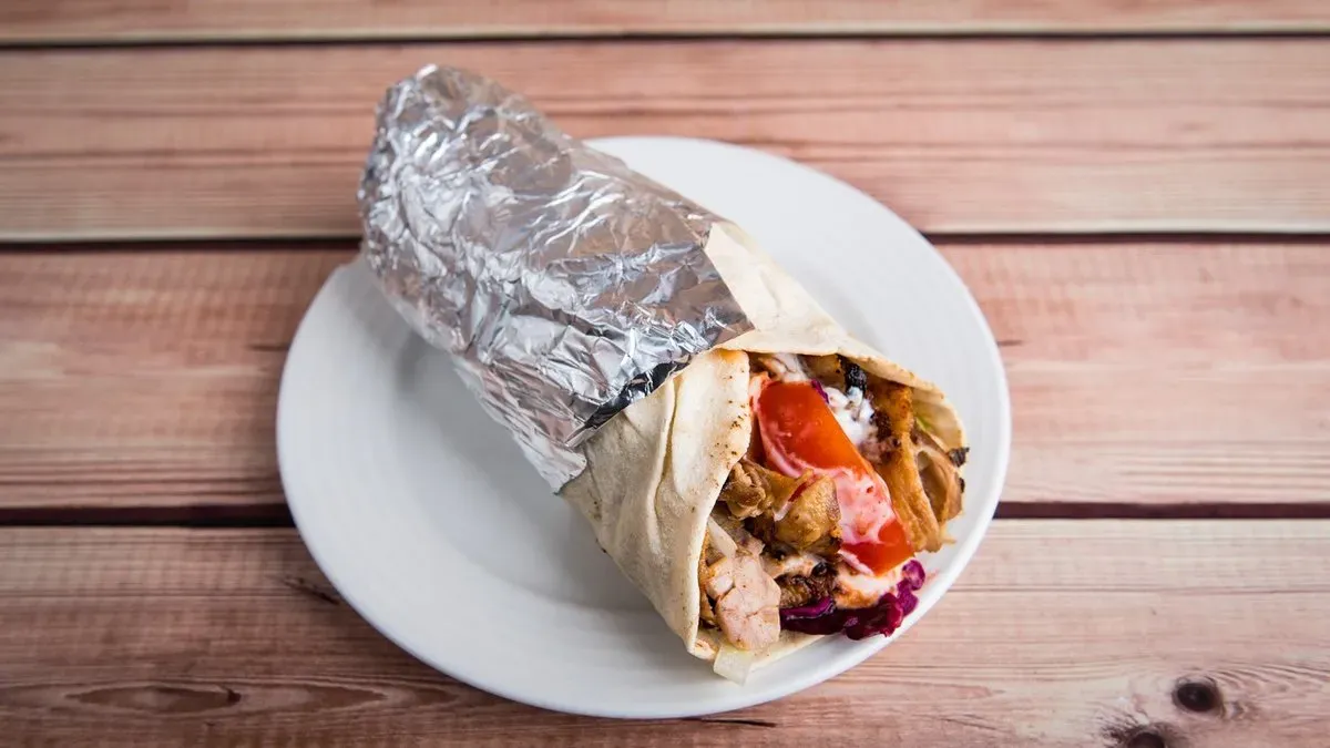 Gyros dürümben